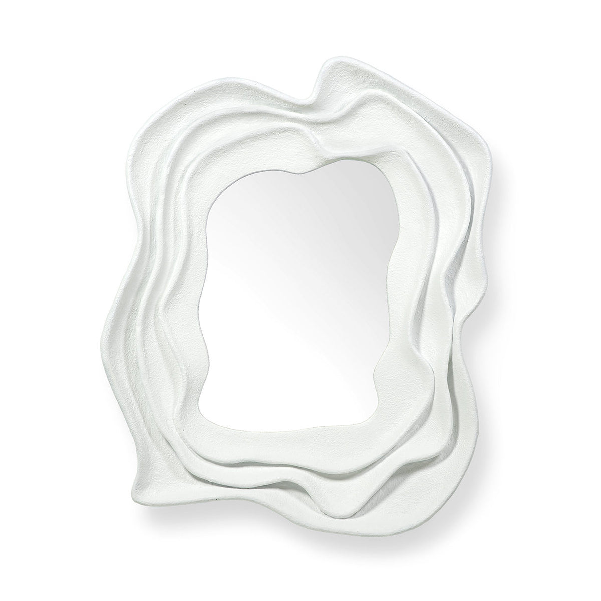 Essex White Satin Frame – MirrorMate