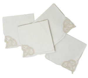 Set of 4 Vintage Cloth Napkins