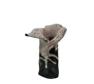 Vintage Raku Bud Vase